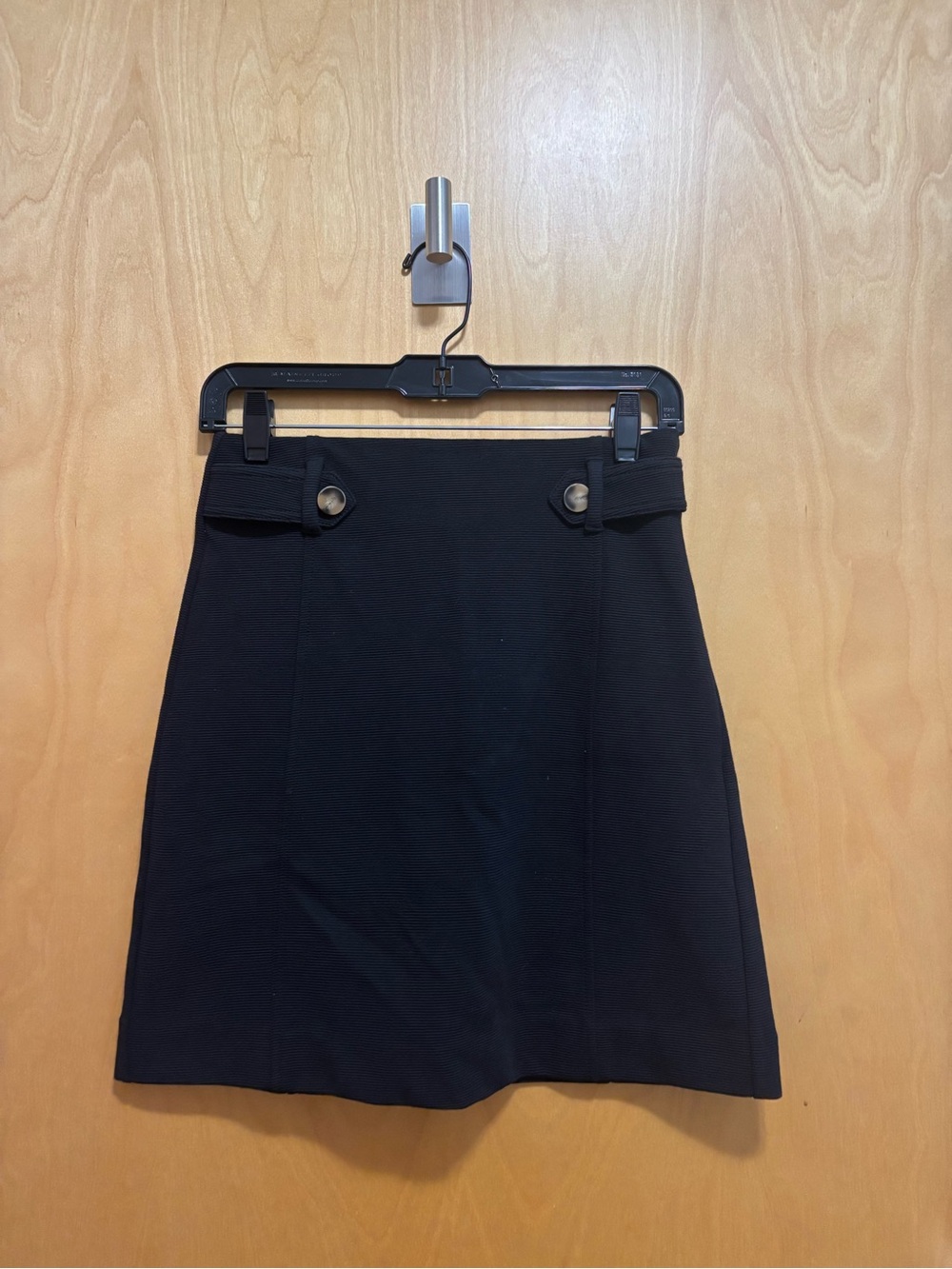 Ann Taylor Black A-Line Skirt